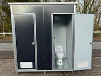 2024 mobile sani double sanitairunit toilet/douche unit - afbeelding 2 van  12