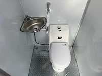 2024 mobile sani double sanitairunit toilet/douche unit - afbeelding 6 van  12