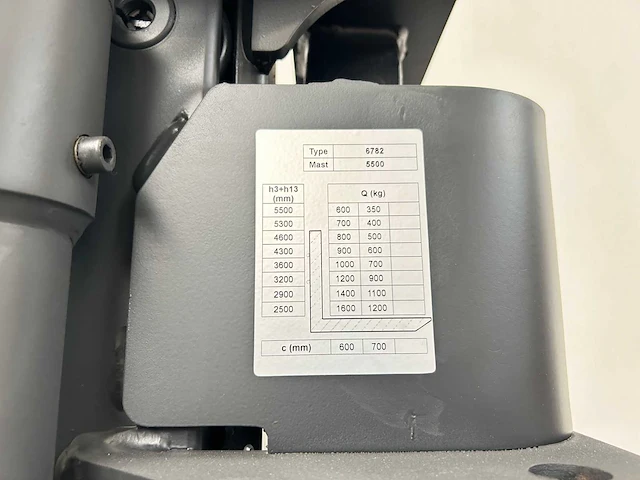 2024 noblelift ps16n elektrische stapelaar 5.5m - afbeelding 7 van  24