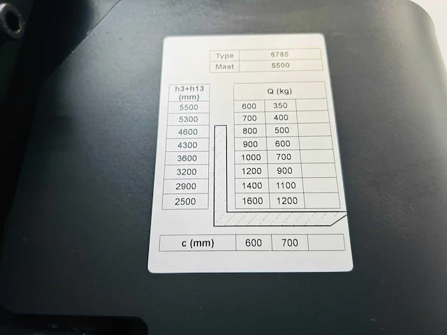 2024 noblelift pse16l55 stapelaar 5.5m - afbeelding 16 van  17
