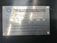 2024 obk 12 obk-12t zwenkarmstansmachine - afbeelding 10 van  18