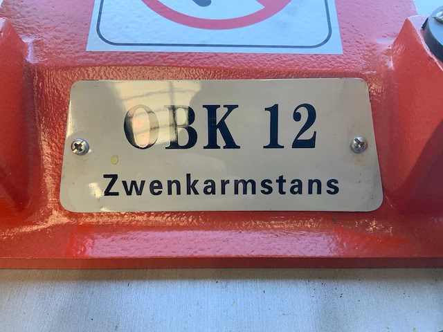 2024 obk 12 obk-12t zwenkarmstansmachine - afbeelding 12 van  18