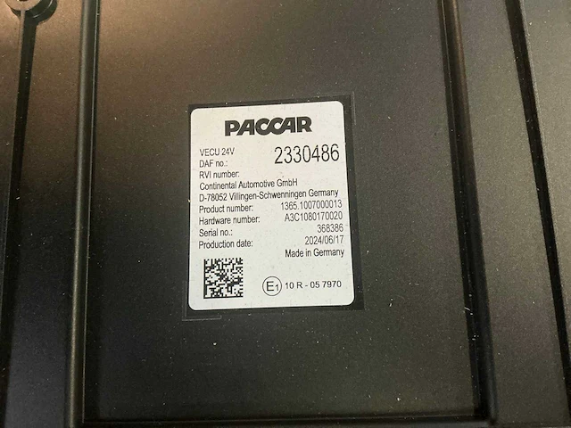 2024 paccar daf 2330486 vcu controller (10x) - afbeelding 3 van  3