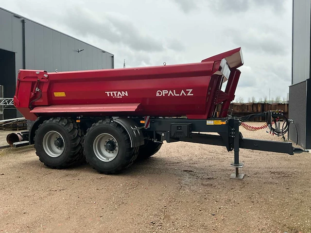 2024 palaz halfpipe titan tt20 profiline kipper - afbeelding 20 van  24