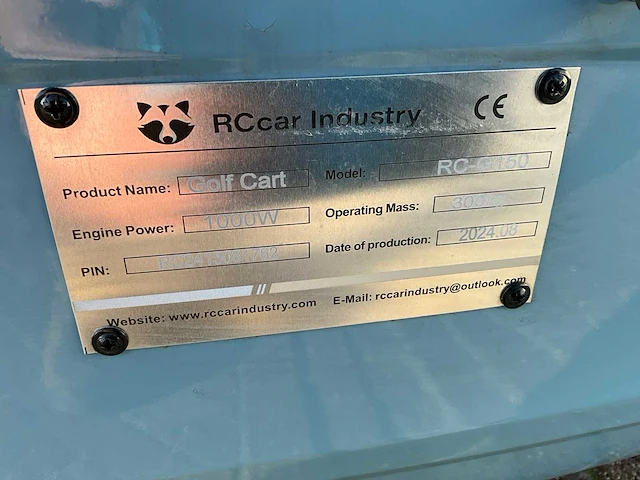 2024 rc rc-g150 personenauto - afbeelding 5 van  13