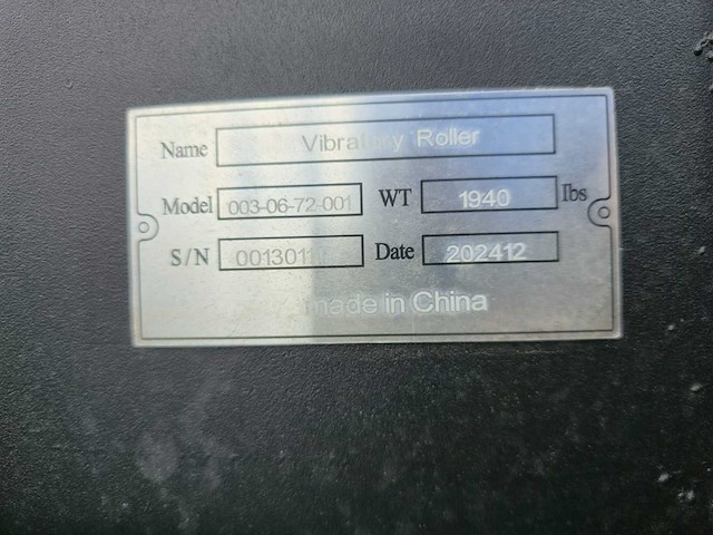 2024 rhino-cross 72 inch vibratory roller ten behoeve van schranklader - afbeelding 14 van  21