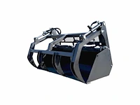 2024 rhino-cross 82 inch grapple bucket grijp bak ten behoeve van schranklader - afbeelding 1 van  9