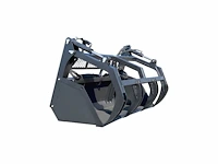 2024 rhino-cross 82 inch grapple bucket grijp bak ten behoeve van schranklader - afbeelding 8 van  9