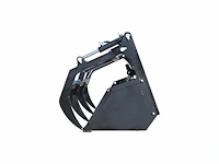2024 rhino-cross 82 inch grapple bucket grijp bak ten behoeve van schranklader - afbeelding 9 van  9