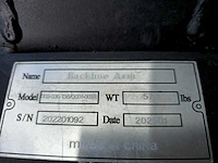 2024 rhino-cross backhoe arm ten behoeve van schranklader - afbeelding 8 van  8