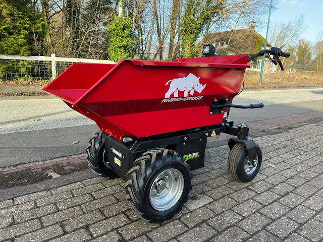 2024 rhino-cross e50 elektrische dumper - afbeelding 3 van  24