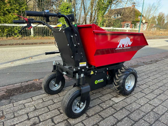 2024 rhino-cross e50 elektrische dumper - afbeelding 6 van  24