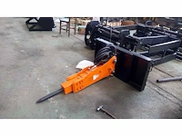 2024 rhino-cross hydraulic breaker sloop hamer ten behoeve van schranklader - afbeelding 1 van  4