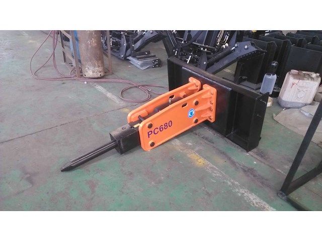 2024 rhino-cross hydraulic breaker sloop hamer ten behoeve van schranklader - afbeelding 3 van  4