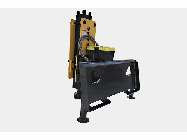 2024 rhino-cross hydraulic post driver palen rammer ten behoeve van schranklader - afbeelding 4 van  7