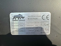 2024 rhino-cross p4206 houthakselaar op aanhanger - afbeelding 10 van  19