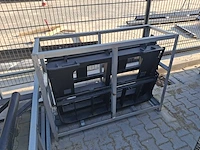 2024 rhino-cross side shift pallet fork ten behoeve van schranklader - afbeelding 9 van  9