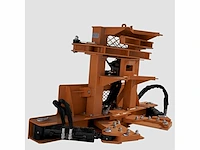 2024 rhino-cross tree shear with grapple bomenzaag met grijper ten behoeve van schranklader - afbeelding 3 van  8