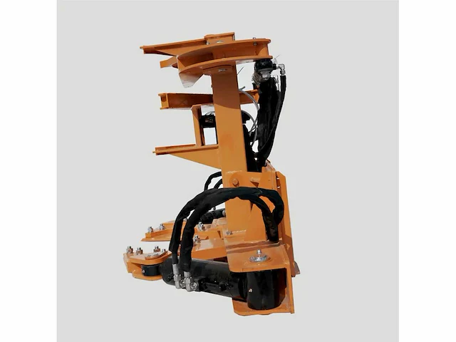2024 rhino-cross tree shear with grapple bomenzaag met grijper ten behoeve van schranklader - afbeelding 5 van  8