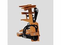 2024 rhino-cross tree shear with grapple bomenzaag met grijper ten behoeve van schranklader - afbeelding 5 van  8