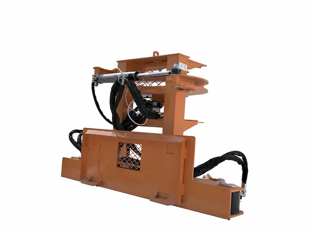 2024 rhino-cross tree shear with grapple bomenzaag met grijper ten behoeve van schranklader - afbeelding 6 van  8