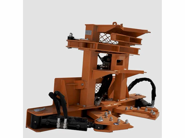 2024 rhino-cross tree shear with grapple bomenzaag met grijper ten behoeve van schranklader - afbeelding 3 van  8
