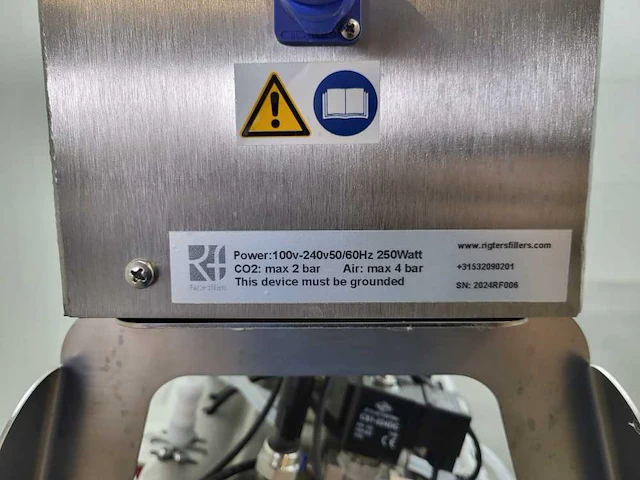 2024 rigters flessenvuller 4-koppig - afbeelding 2 van  10