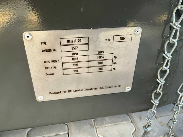 2024 rmh mixell 26 voermengwagen - afbeelding 10 van  18