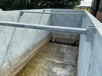 2024 robex 2305160 mestcontainer/waterbak gegalvaniseerd - afbeelding 9 van  20