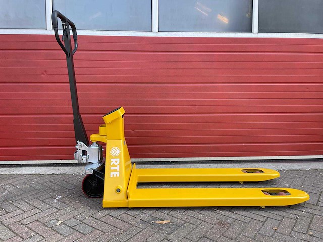 2024 rte 2500kg hydraulische palletwagen met weegschaal - afbeelding 1 van  5