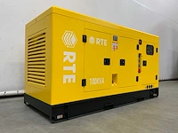 2024 rte 6741 cummins diesel generator 100kva - afbeelding 12 van  20