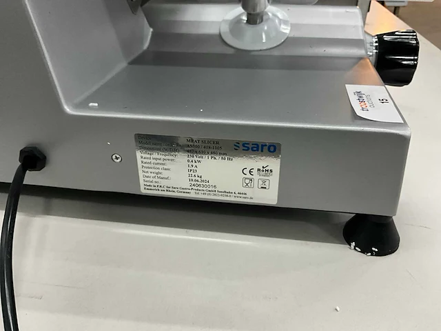 2024 saro as300 snijmachine - afbeelding 4 van  7