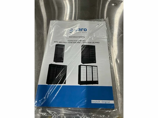 2024 saro gtk 600 pro glasdeur koelkast - afbeelding 10 van  11