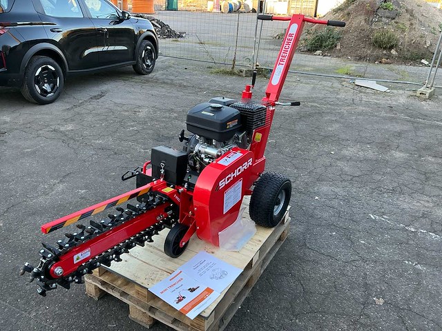 2024 schorr mini trencher rr600gf grond freesmachine - afbeelding 1 van  9