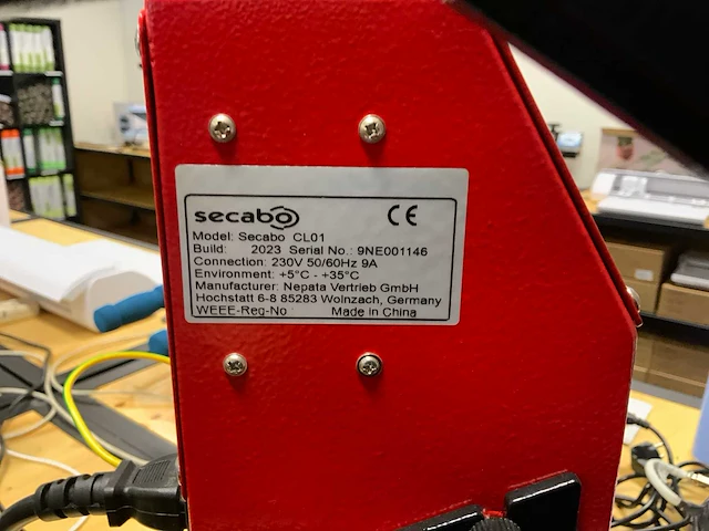 2024 secab cl01 zwenkarm transferwarmtepers - afbeelding 6 van  6