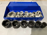 2024 sg tools krachtsdoppenset maat 17 - 52 - afbeelding 5 van  8