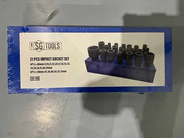 2024 sg tools krachtsdoppenset maat 17 - 52 - afbeelding 7 van  8