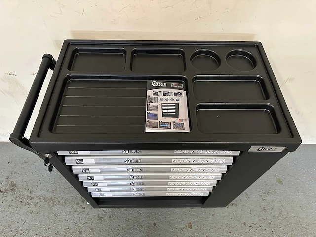 2024 sg tools xl model blue gereedschap wagen gevuld - afbeelding 14 van  17