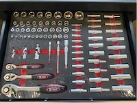 2024 sg tools xl model red gereedschap wagen gevuld - afbeelding 6 van  11