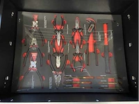 2024 sg tools xl model red gereedschap wagen gevuld - afbeelding 11 van  11