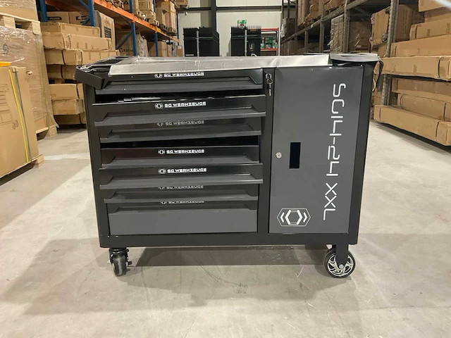 2024 sg werkzeuge sg14-24 xxl 7/7 gereedschap wagen gevuld - afbeelding 1 van  11