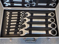 2024 stahlgruppe 22 delig steek en ringsleutelset - afbeelding 4 van  6