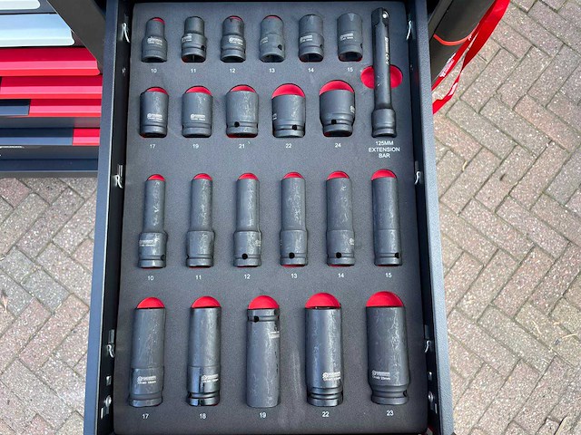 2024 stahlgruppe jumbo - gereedschap wagen gevuld - afbeelding 3 van  17