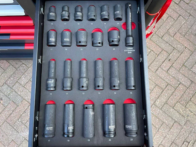 2024 stahlgruppe jumbo - gereedschap wagen gevuld - afbeelding 3 van  17