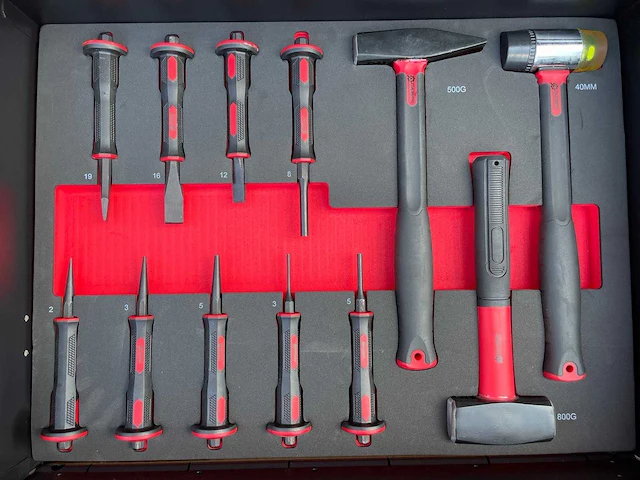 2024 stahlgruppe jumbo - gereedschap wagen gevuld - afbeelding 4 van  17