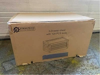 2024 stahltech 3-drawer 129 pcs gereedschapskist gevuld - afbeelding 8 van  8