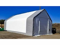 2024 stahlworks 12,2x10x5,2 meter opslagshelter / garagetent - afbeelding 1 van  6