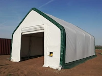 2024 stahlworks 12,2x10x5,2 meter opslagshelter / garagetent - afbeelding 2 van  6