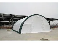 2024 stahlworks 12x9,15x4,5 meter opslagshelter / garagetent - afbeelding 1 van  4