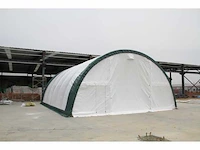 2024 stahlworks 12x9,15x4,5 meter opslagshelter / garagetent - afbeelding 1 van  4